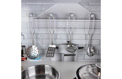 Fából gyermek konyha XL tartozékokkal – fehér