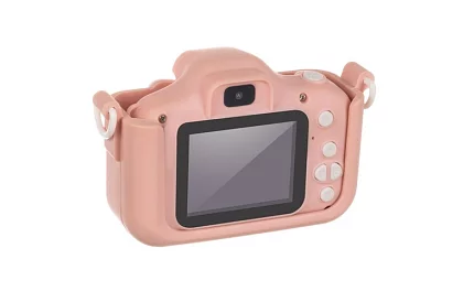 Digitális fényképezőgép gyerekeknek 32GB kártyával - rózsaszín