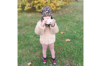 Digitális fényképezőgép gyerekeknek 32GB kártyával - rózsaszín