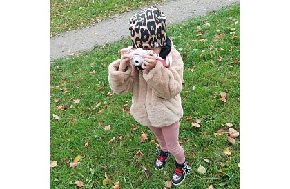 Digitális fényképezőgép gyerekeknek 32GB kártyával - rózsaszín