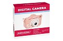 Digitális fényképezőgép gyerekeknek 32GB kártyával - rózsaszín