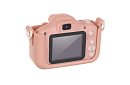Digitális fényképezőgép gyerekeknek 32GB kártyával - rózsaszín