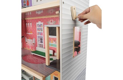 Nagy babaház 114 cm - lifttel