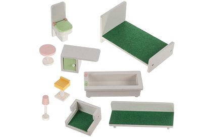 Nagy babaház 114 cm - lifttel