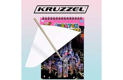 Kapargató jegyzet fa stylusszal - scratch note