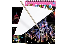 Kapargató jegyzet fa stylusszal - scratch note