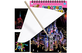 Kapargató jegyzet fa stylusszal - scratch note