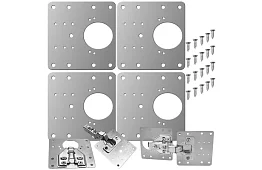 Javító készlet eltört bútorzsanérokhoz - 4 darab