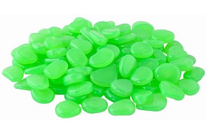 Fénylő fluoreszcens kövek - 100 db