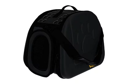 Szállítóbox - utazótáska állatoknak - fekete