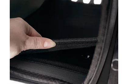 Szállítóbox - utazótáska állatoknak - fekete