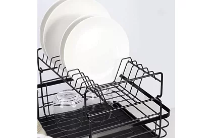 Edénycsepegtető - fekete - kétszintes