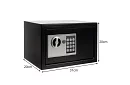 Elektronikus széf kulccsal és kódzárral – értékek biztonságos tárolása