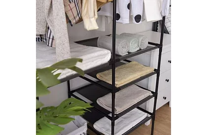 Dupla ruhatartó XXL - 173 x 36 x 108 cm