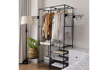 Dupla ruhatartó XXL - 173 x 36 x 108 cm