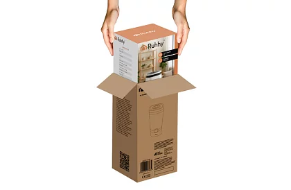 Ultrahangos légtisztító ionizálóval 4 l + 3 illóolaj