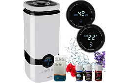 Ultrahangos légtisztító ionizálóval 4 l + 3 illóolaj