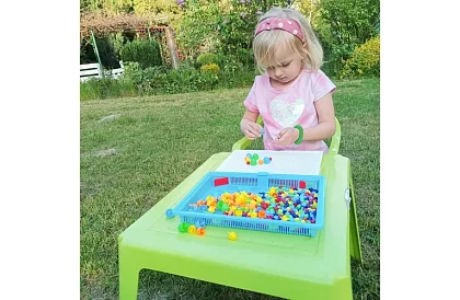 Oktatási mozaik gyerekeknek - puzzle készlet 296 darabból