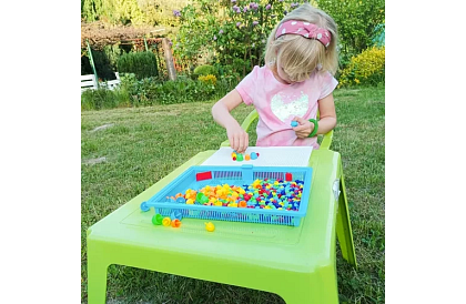 Oktatási mozaik gyerekeknek - puzzle készlet 296 darabból