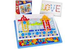 Oktatási mozaik gyerekeknek - puzzle készlet 296 darabból