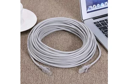 Hálózati LAN kábel RJ45 számítógépekhez és eszközökhöz - 30 méter