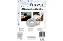 Hálózati LAN kábel RJ45 számítógépekhez és eszközökhöz - 30 méter