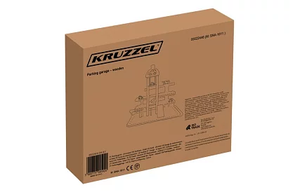 Fa parkoló – garázs a gyerekeknek