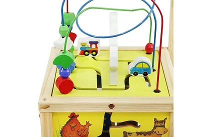 Fa edukační és oktatási fa kocka gyerekeknek