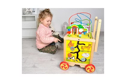 Fa edukační és oktatási fa kocka gyerekeknek