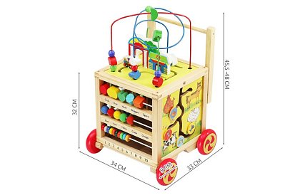Fa edukační és oktatási fa kocka gyerekeknek