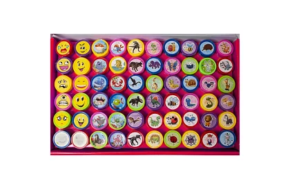 Gyerek bélyegző készlet – 60 darab