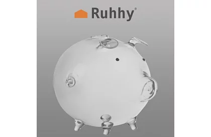 Pénzeslád – üveg malac