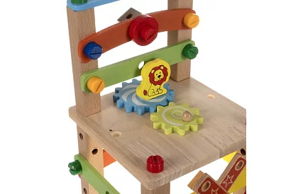 Fábólított érzékszervi szék gyerekeknek