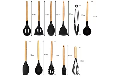 Konyhai eszközök – 12 db-os készlet