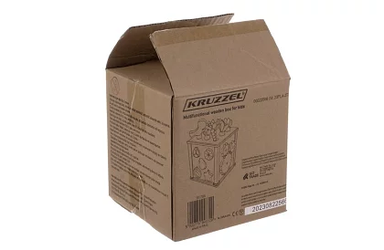 Fából készült érzékelő és oktató kocka