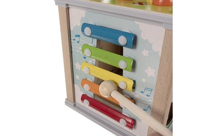 Fából készült érzékelő és oktató kocka