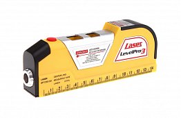 Lézer vízszintező, mérőszalaggal - Level Pro 3