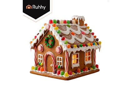 Sütemény kiszúró készlet a mézeskalács házikóhoz