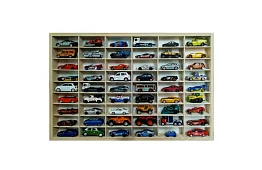 Fa polc - autószervező - 54 rekesz