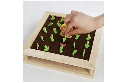 Fából játék 2 az 1-ben – farm