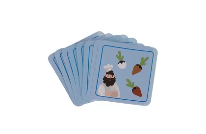 Fából játék 2 az 1-ben – farm