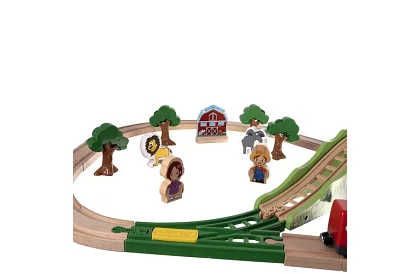 Fa fából készült vasút - vonatpálya 3,2 m