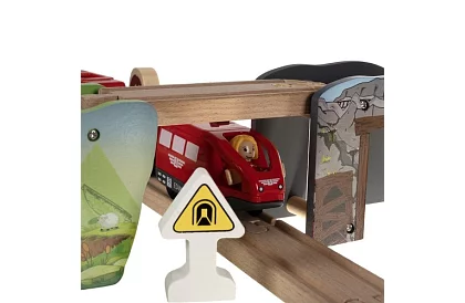 Fa fából készült vasút - vonatpálya 3,2 m