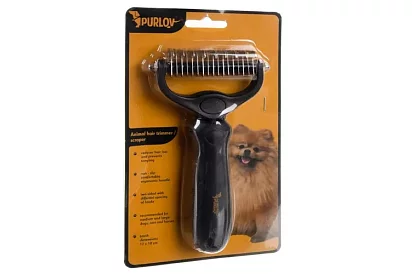 Fésű a szőr és aljszőrzet fésülésére