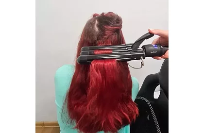 Kerámiai hármasgöndörítő – Trio Curl LCD kijelzővel