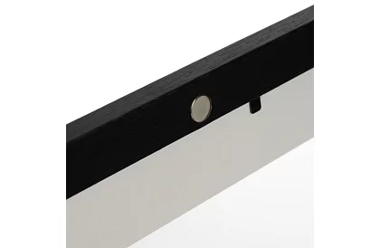 Művészi nyitott keret fényképekhez – A4-es rajzok - fekete