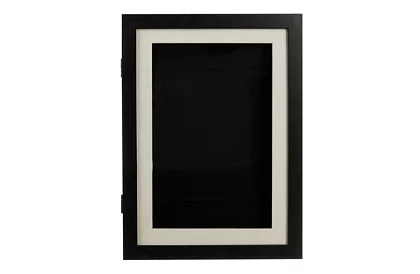 Művészi nyitott keret fényképekhez – A4-es rajzok - fekete
