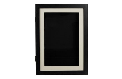 Művészi nyitott keret fényképekhez – A4-es rajzok - fekete