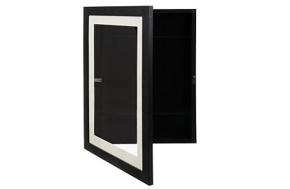 Művészi nyitott keret fényképekhez – A4-es rajzok - fekete