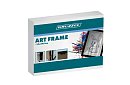 Művészi nyitott keret fényképekhez – A4-es rajzok - fekete
